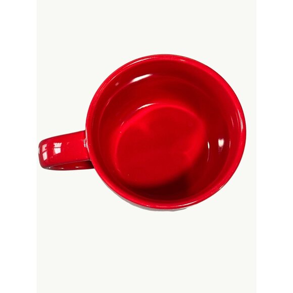 Starbucks Holiday Red Mug 14 Fl Oz Ceramic With Festive Heart Ornament Design - Picture 5 of 5